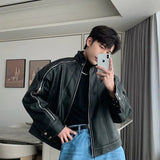 ChicMy-Fall Outfits -Autumn/Winter Coat Jacket INS Style Street Fashion Velvet Warm Fleece Leather Jacket