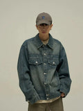 ChicMy-Fall Outfits -Autumn/Winter Coat Jacket INS Style Street Fashion Vintage Basic Denim Jacket