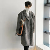 ChicMy-Fall Outfits -Autumn/Winter Coat Jacket INS Style Street Fashion Vintage Woolen Coat