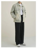 ChicMy-Fall Outfits -Autumn/Winter Coat Jacket INS Style Street Fashion Washed Spring Denim Jacket