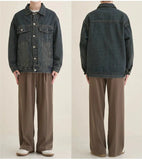 ChicMy-Fall Outfits -Autumn/Winter Coat Jacket INS Style Street Fashion Washed Spring Denim Jacket