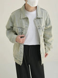 ChicMy-Fall Outfits -Autumn/Winter Coat Jacket INS Style Street Fashion Washed Spring Denim Jacket