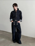 Chicmy- Wide-Leg Denim Pants