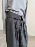 Chicmy- Wide-Leg High-Waist Pants