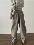 Chicmy- Wide-leg Drawstring Pants