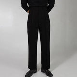 Chicmy- Wide-leg Straight-leg Suit Pants