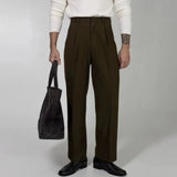 Chicmy- Wide-leg Straight-leg Suit Pants