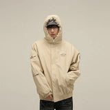 ChicMy-Fall Outfits -Autumn/Winter Coat Jacket INS Style Street Fashion Windproof Hooded Quilted Jacket