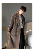 ChicMy-Fall Outfits -Autumn/Winter Coat Jacket INS Style Street Fashion Woolen Coat With Scarf