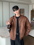 ChicMy-Fall Outfits -Autumn/Winter Coat Jacket INS Style Street Fashion Zipper Velvet Suede Baseball Jacket