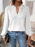 Chicmy- Lace Loose Casual Blouse