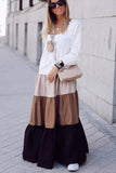 Chicmy-new fashion trend Inspire My Ideas Colorblock Maxi Dress