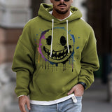 CHICMY- Men's Pullover Hoodie Sweatshirt Pink Blue Mint Green Orange Green Hooded Cartoon Graphic Prints Print Daily Sports 3D Print Streetwear Designer Basic Spring &  Fall Clothing Apparel Hoodies