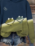 Chicmy- Hoodie Frog Casual Hoodie