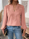 Chicmy- Lace Loose Casual Blouse