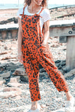 CHICMY- Casual College Leopard Patchwork Loose Jumpsuits(5 Colors)