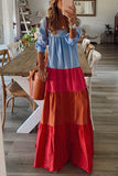 Chicmy-new fashion trend Inspire My Ideas Colorblock Maxi Dress