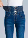 Chicmy-Casual Tight High Elasticity Jeans