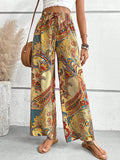 Chicmy-Elastic Band Casual Loose Ethnic Pants