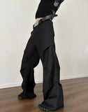 Chicmy- Pleated Wide-Leg Pants