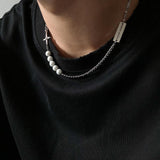 Chicmy- Reflective Pearl Necklace