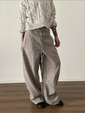 Chicmy- Wide-leg Drawstring Pants