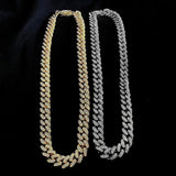 Chicmy- Diamond Cuban Chain Necklace