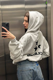 Chicmy-90s streetwear Aesthetic High Street Letter Graphic Print Oversized Long Sleeve Hoodies for men Winter Warm Y2K Trendy Fashion Sweatshirts 22ss