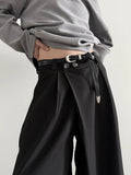 Chicmy- Japanese Retro Wide-Leg Drape Pants