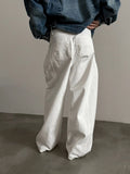 Chicmy- Deconstructed Wide-Leg Jeans