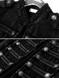 Chicmy-Original Solid Punk Denim Outerwear