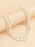 Chicmy-Original Vintage Multi-Layered Pearl Necklace
