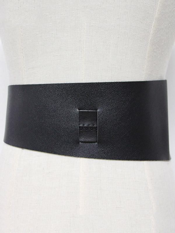Chicmy-Imitation Leather Lace-up Belt Accessories