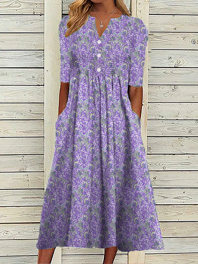 Chicmy Casual Floral Dress