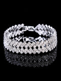 Chicmy-Statement Party Alloy Rhinestone Bracelet Accessories