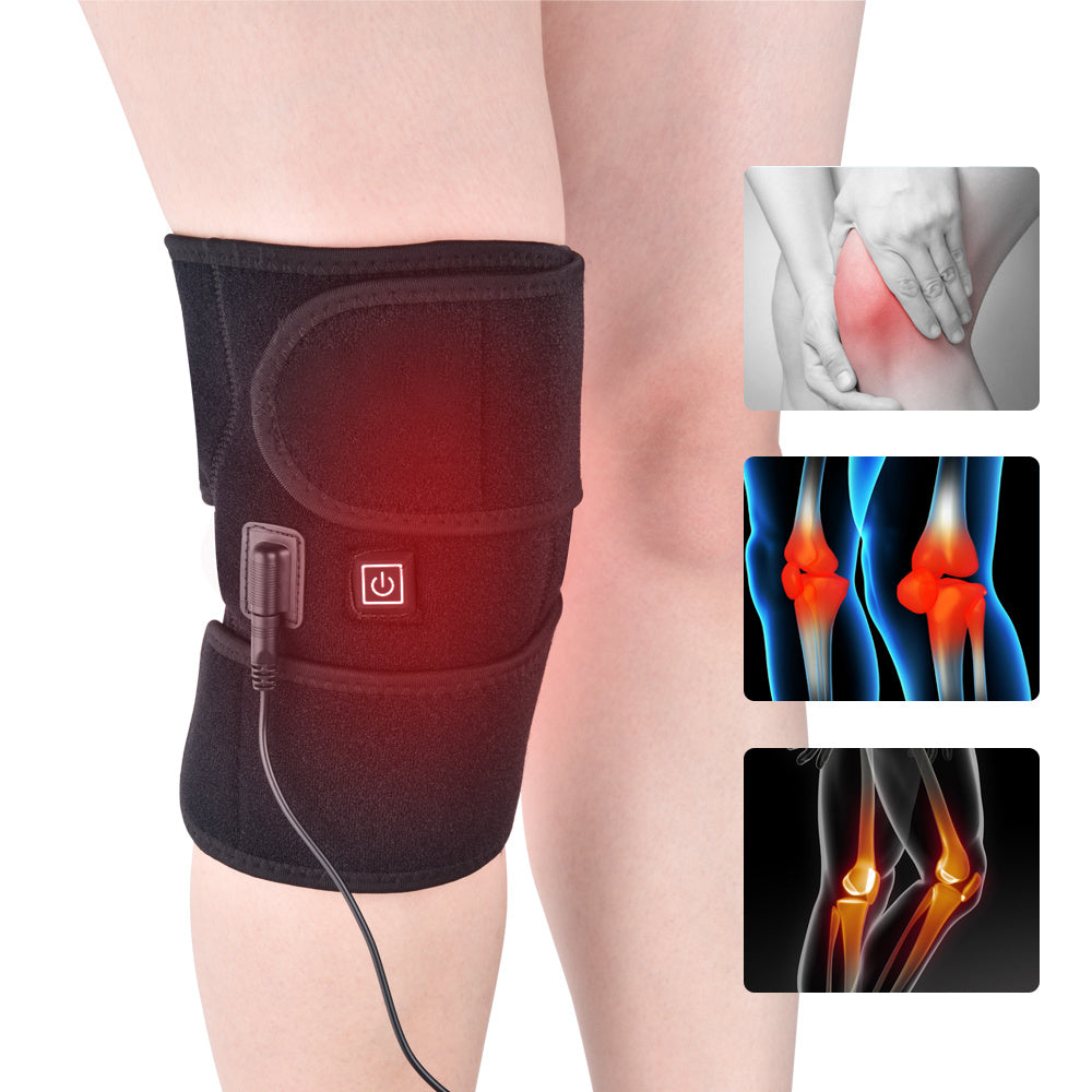 Chicmy-Arthritis Knee Pad Support Braces Infrared Heating Therapy Rehabilitation Assistance Recovery Aid Arthritis Knee Pain Relief Pad