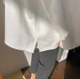 Chicmy-Korean style, Korean men's outfit, minimalist style, street fashion No. 327 OVERSIZE SWEATER