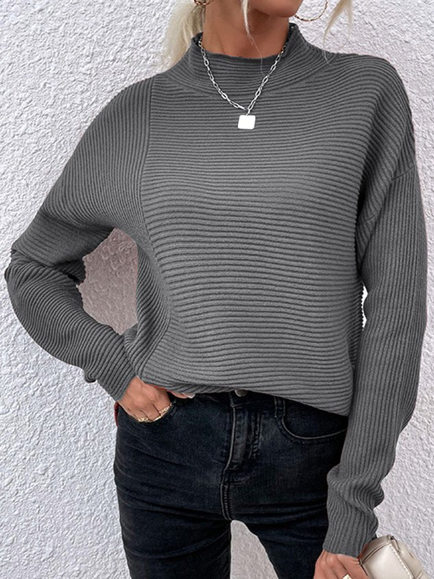 ChicmyCasual Turtleneck Sweatshirt