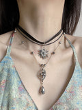 Chicmy-Vacation Retro Tasseled Necklace Collar Chain