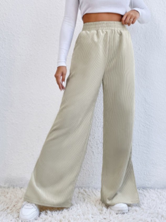 ChicmyPlain Casual Pants