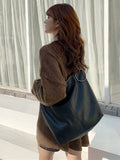 Chicmy-Fashion Urban Solid Color PU Shoulder Bag