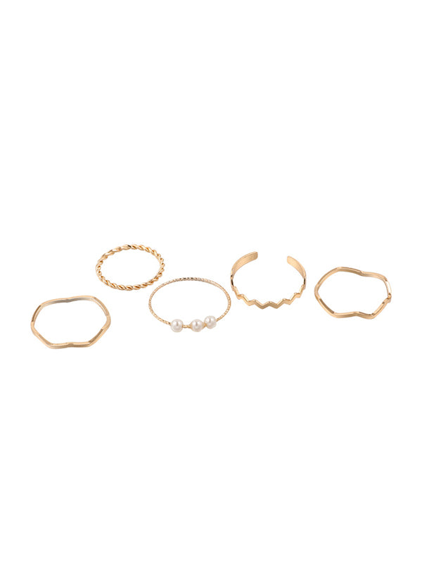 Chicmy-Simple Casual Chic Geometric Rings