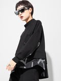 Chicmy-Original Split-Joint False Two Sweatshirt Tops