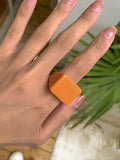 Chicmy-Original Stylish Resin 8 Colors Geometric Ring