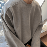 Chicmy-Korean style, Korean men's outfit, minimalist style, street fashion No. 327 OVERSIZE SWEATER