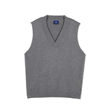 Chicmy-Korean style, Korean men's outfit, minimalist style, street fashion No. 3078 KNITTED V-NECK VEST