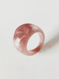 Chicmy-Original 9 Colors Geometric Resin Ring