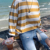 Chicmy-Graduation gift, Coachella Valley Music Festival Look,Long Sleeve Colorful Striped Loose Men Shirts