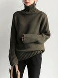 Chicmy-Simple Turtleneck Sweater