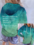 ChicmyCasual Ombre Hoodie Hoodie